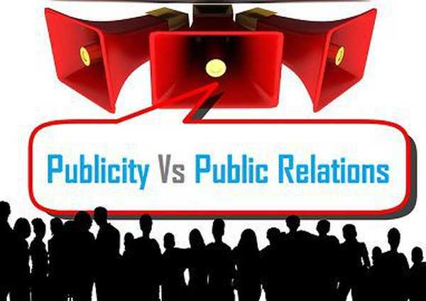 Pr v. Publicity PR компания.